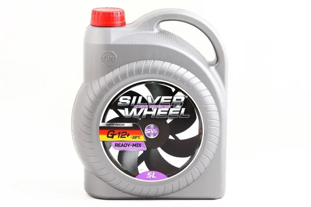 Жидкость охлаждающая антифриз красный -38° Silver Wheel  5.30 кг Винница - изображение 1