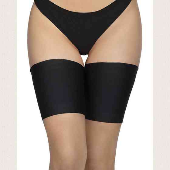 Бандалетки гладкие бежевые Annes “Satin Thigh Band” M Киев