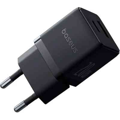 Зарядное устройство Baseus Palm Fast Charger C+U 20W black (P10111608113-00) Винница