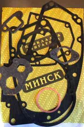 Прокладки двигателя (набор) мотоцикл Минск 12V (паронит+медь) Мукачево