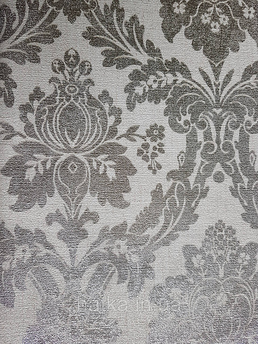 Шовілові на флізеліні AS creation Perfect 1.06Х10 класика вензель срібло бронза на світло бронзу Київ - фото 1