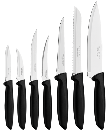 Набор ножей TRAMONTINA Plenus black, 7 предметов (6820220) Киев