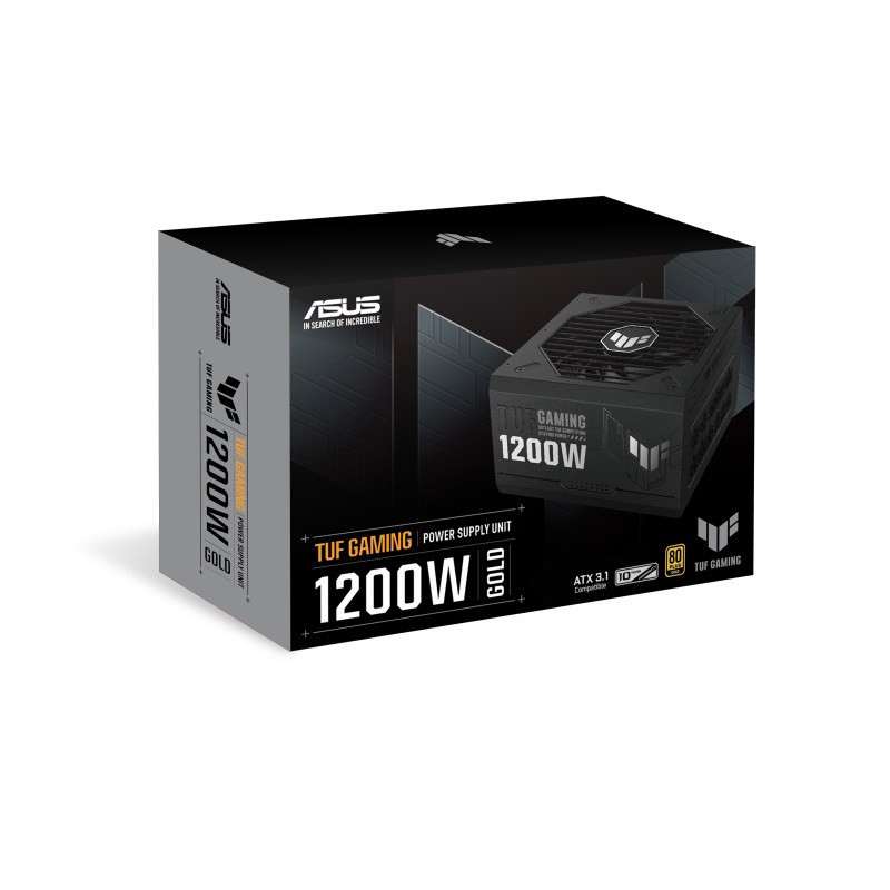Блок живлення Asus TUF-GAMING-1200G PCIE5 1200 W Gold (90YE00S0-B0NA00) Чорний Харків - фото 10
