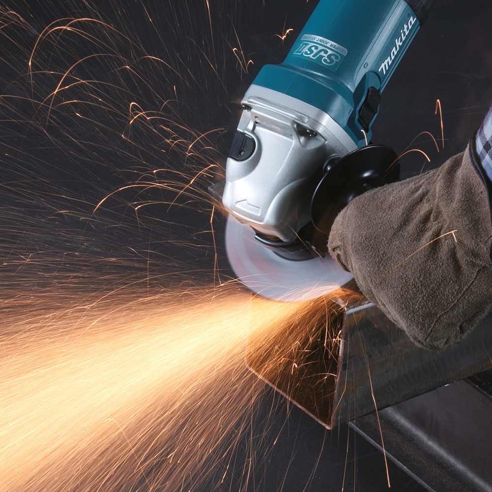 Потужна кутова шліфувальна машина Makita GA 5040 : 1100Вт, диск 125мм Київ - фото 9