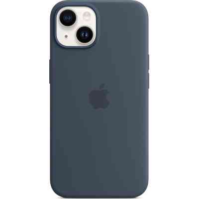 Чехол для мобильного телефона Apple iPhone 14 Plus Silicone Case with MagSafe - Storm Blue,Model A2911 (MPT53ZE/A) Винница