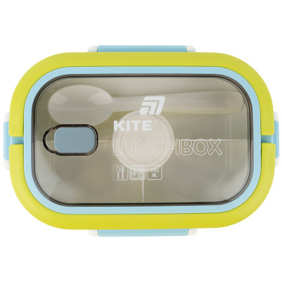 Ланч-бокс Kite з розділювачем 1100 мл, синій (K25-1182-2) Вінниця - фото 7