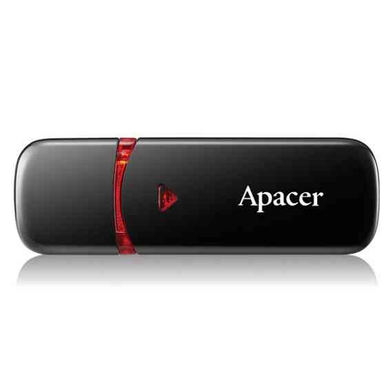 Флеш-накопитель Apacer USB 2.0 AH333 64Gb Black Киев