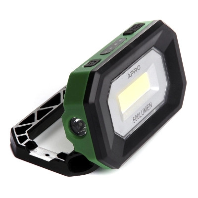 Фонарь APRO акумуляторний 5 Вт 500 Лм (Li-ion 2000 мАг) (900518) Винница - изображение 3