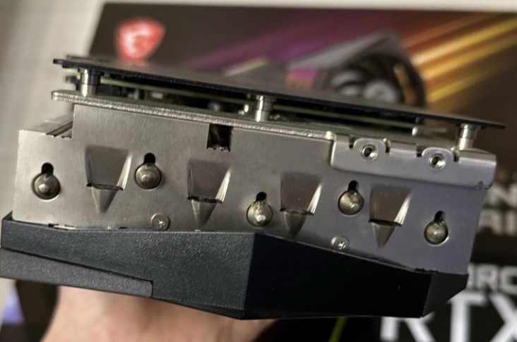 Видеокарта: RTX3070TI LHR на гарантии,MSI Gaming X Trio Киев - изображение 4