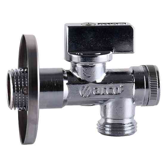 Кран кульовий кутовий з фільтром ARCO 1/2″x1/2″ 02400MAC Тернополь