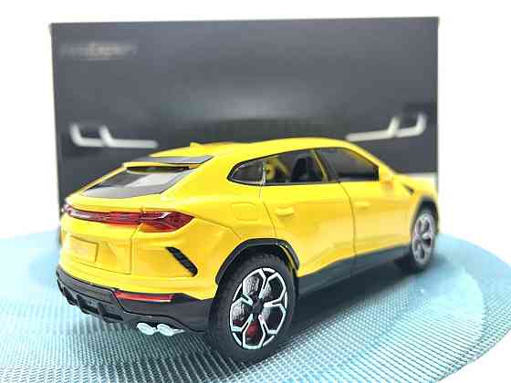 Машинка металева TK Union Lamborghini Urus інерційна відчиняються двері капот багажник 1:24 Жовта (GT - 06441) Чернігів