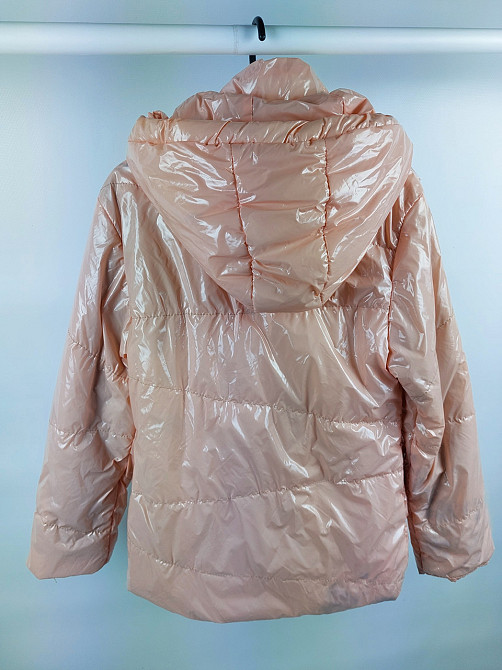 Демісезонна рожева куртка для дівчинок Миколаїв - фото 4