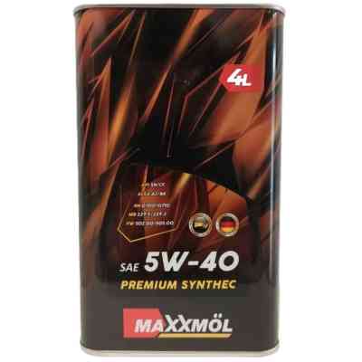 Моторна олива Maxxmol Premium Synthec 5W-40 4л Вінниця
