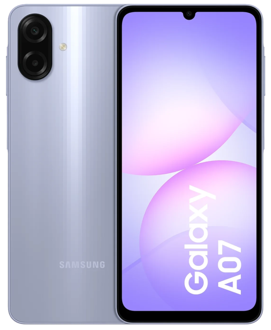 Смартфон Samsung Galaxy A07 4/128Gb LVG Light Violet (7167593) Київ - фото 1