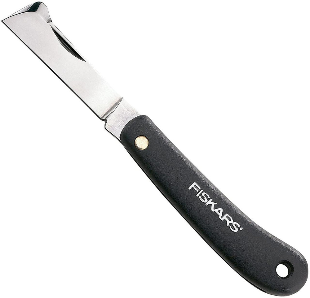 Складаний Ніж для щеплення рослин Fiskars "K60" (1001625/125900) Нержавіюча сталь Нововолинськ - фото 1