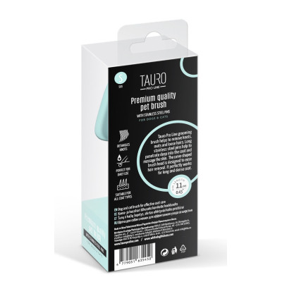 Гребінець для тварин Tauro Pro Line прямокутний S, зубці 11 мм mint (TPLB63545) Вінниця - фото 7