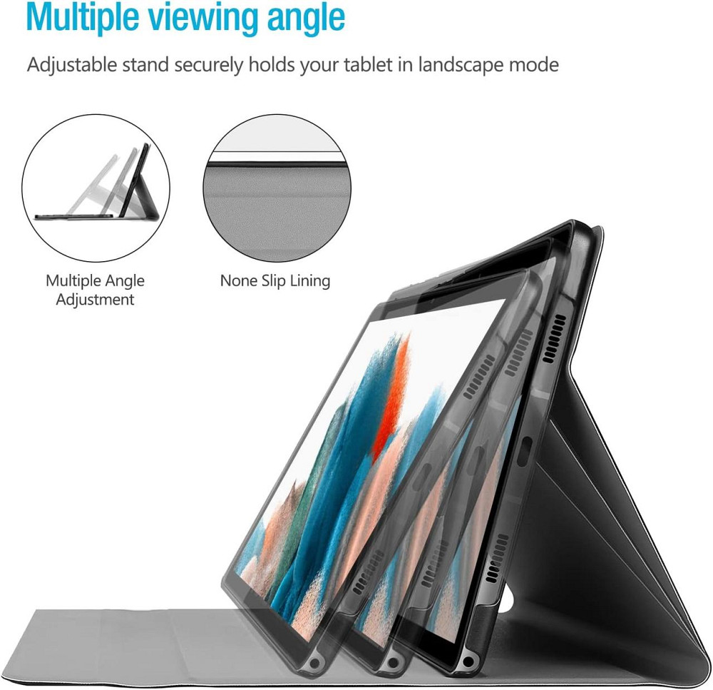 Чехол книга Samsung Tab A8 X200 X205 Клавиатура Одесса - изображение 4