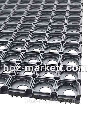 Килимок 150 х 100 х 1.6 см гумовий брудозахісний з отворами, гумове покриття Ковер 150 см х 100 см Харків