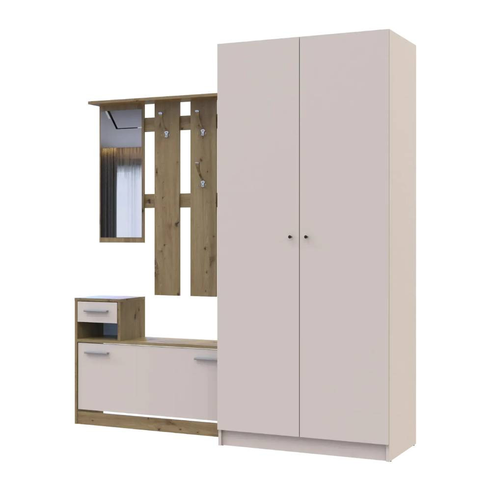 Прихожая Doros Alice и шкаф Promo Дуб Эвок/Кашемир DRS-011754 (42005160) Днепр - изображение 1