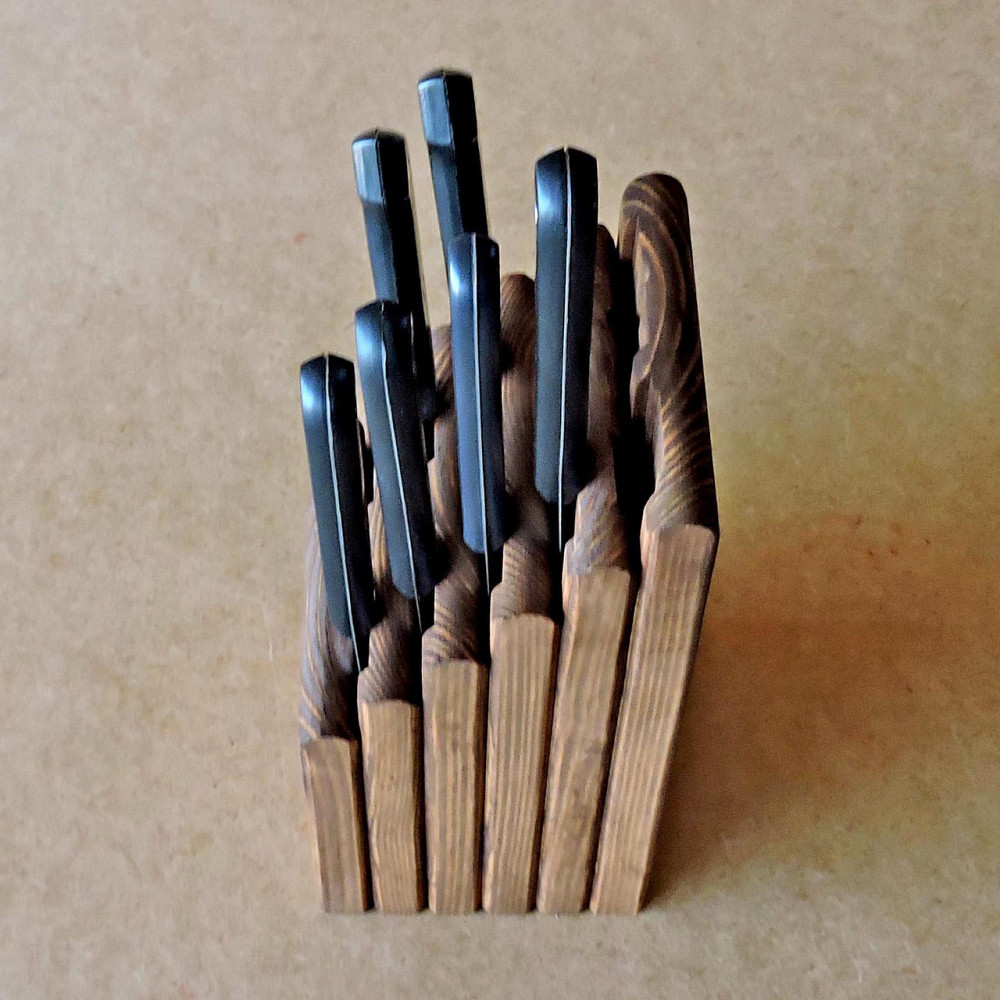 Підставка для ножів "Долорес" капучино Миколаїв - фото 8