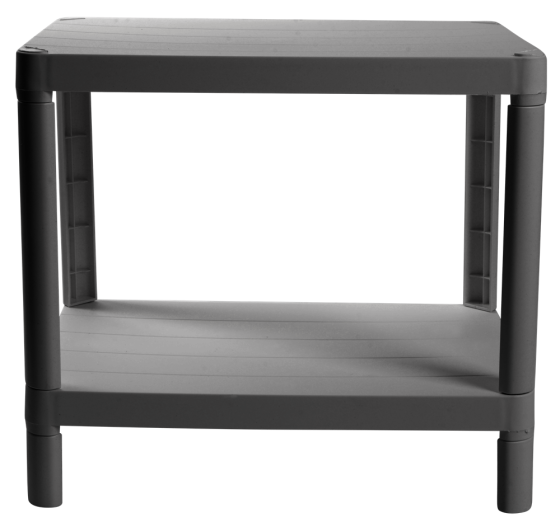 Этажерка 2-х ярусная Violet House 6032 Olympic GREY 27х42х39 см (7040708) Киев