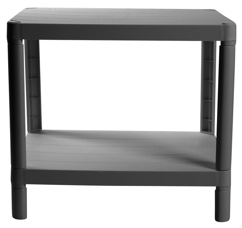 Етажерка 2-х ярусна Violet House 6032 Olympic GREY 27х42х39 см (7040708) Київ - фото 1