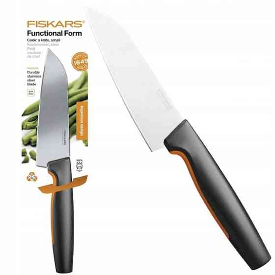 Поварський Ніж кухонний малий 13 см для нарізки Fiskars "Functional Form" (1057541) Нержавіюча сталь Нововолинськ