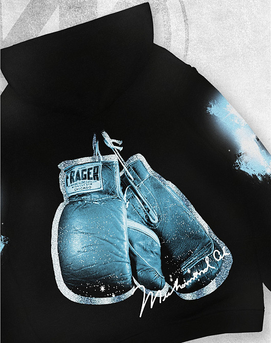 Худи, белая толстовка мужская, свитшот 2711253840 размер 52 Днепр - изображение 5