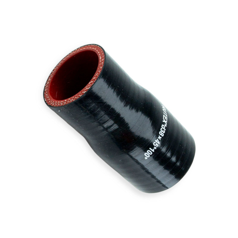 Патрубок з d-38 на d-45 L-100 силікон перехідний Мукачево - фото 1