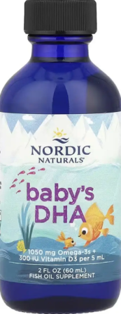 Омега 3 Д3 для дітей рідка Nordic Naturals Baby's DHA 60 ml Київ
