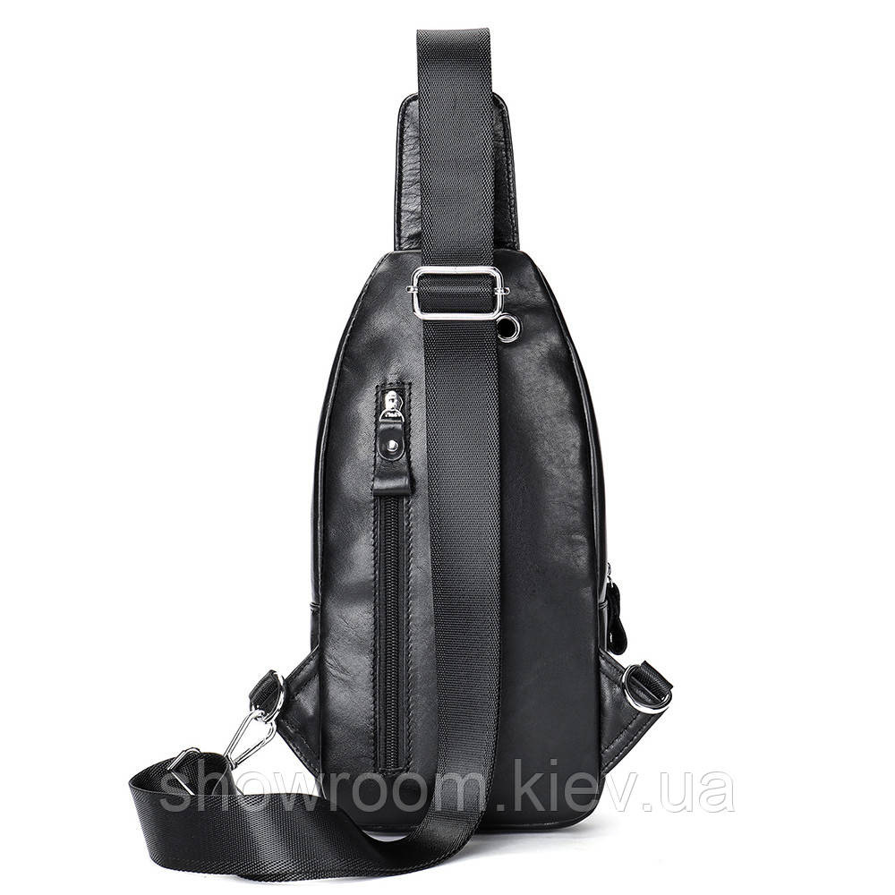 Кожаная сумка на грудь, слинг, бананка Leather Collection (9138) Киев - изображение 2