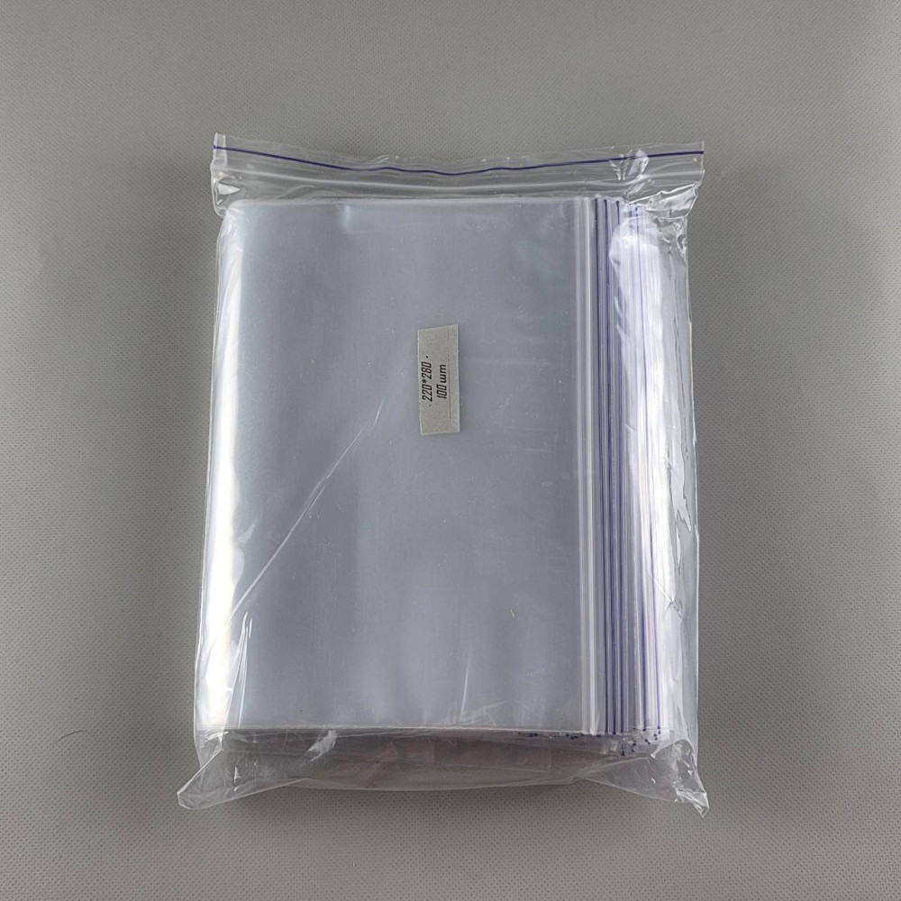 Полиэтиленовые пакеты с замком Zip-Lock 22х28 (100шт) (1 пачка) Харьков - изображение 3