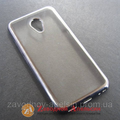 Meizu M5 чохол Electroplating gray Одеса - фото 1