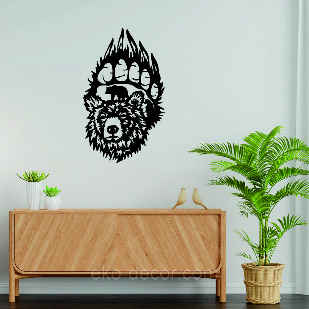 Настенное Панно  «Медведь» , Декор на стену Киев - изображение 8