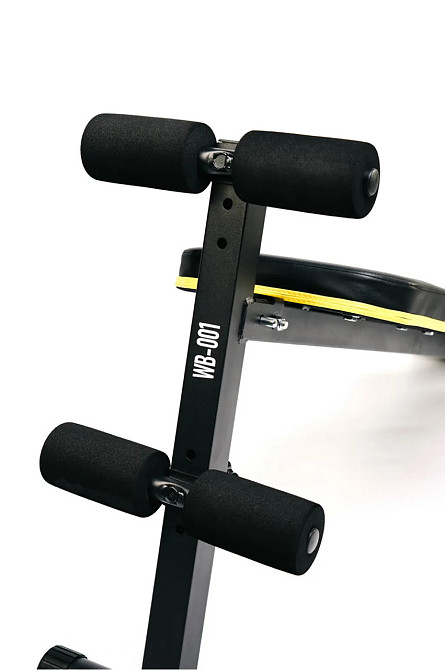 Тренувальна лава для дому та спортзалу універсальна регульована Спортивна лава для тренувань Besport Київ - фото 6