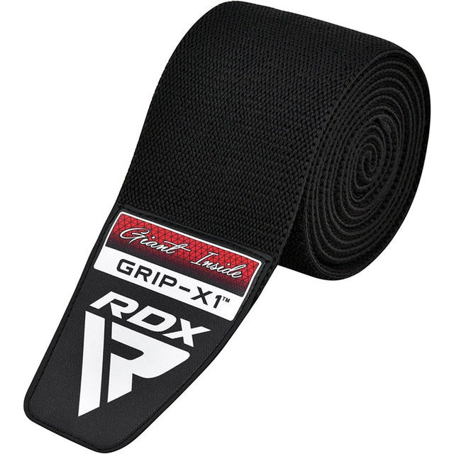 Бинти на коліна RDX K1 GYM Knee Wraps Full Black Каменское - изображение 2