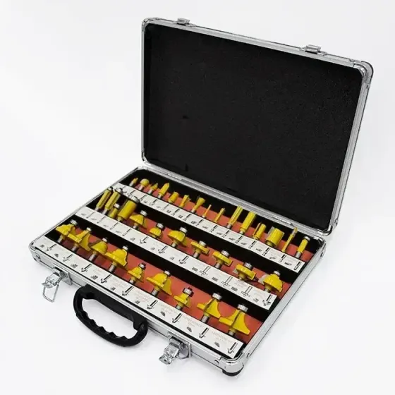 Фрези AL-FA ALRBS35-8 – хвостовик 8 мм, дерево, 35 елементів Львів