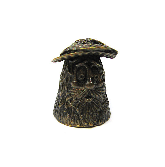 Наперсток из бронзы сувенир Гриб Киев - изображение 1