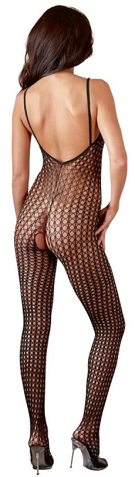 Бодістокінг - 2313630 NO:XQSE Catsuit Black - XL/2XL Sex Aura Київ - фото 3