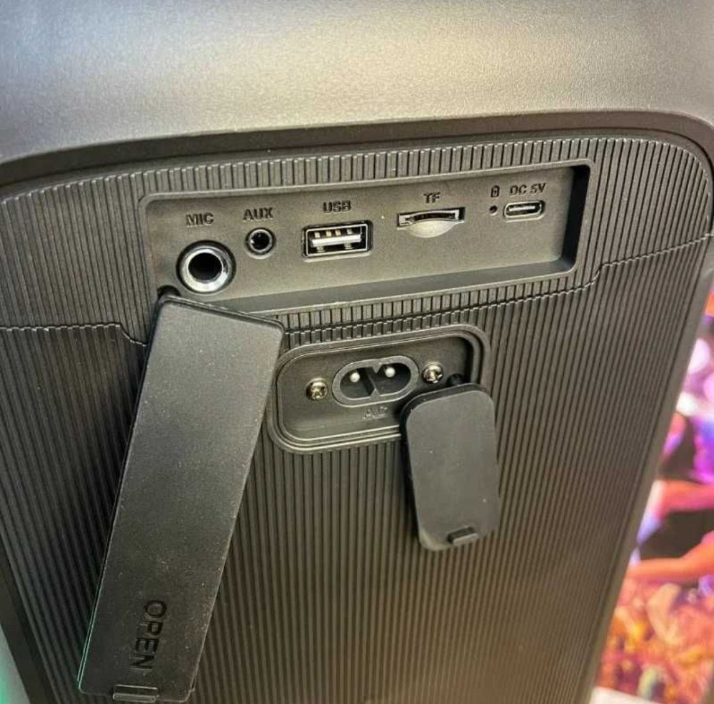 Портативная bluetooth колонка 240w party speaker в стиле jbl partybox rgb подсветка Харьков - изображение 1