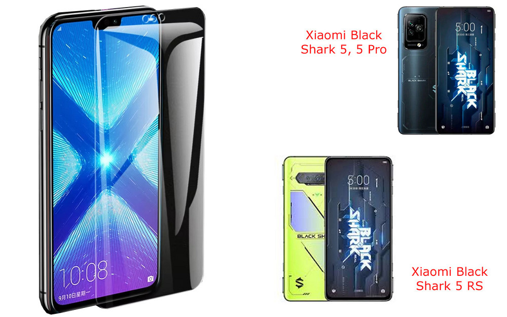 Защитное стекло NeoGlass для Xiaomi Black Shark 5, 5 Pro, 5 RS – ультрапрозрачное и устойчивое Киев - изображение 2