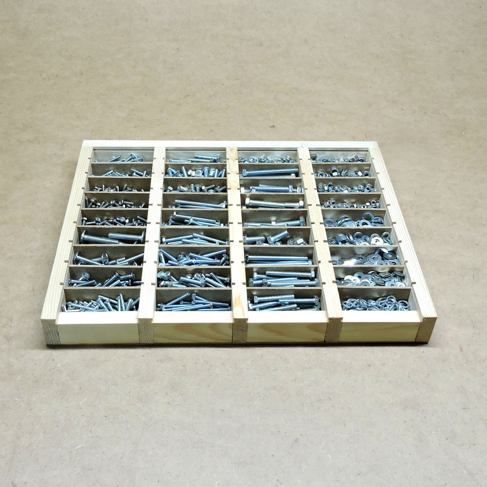 Набір 4х болтів, гайок, шайб М4-М8 2288шт Миколаїв - фото 4