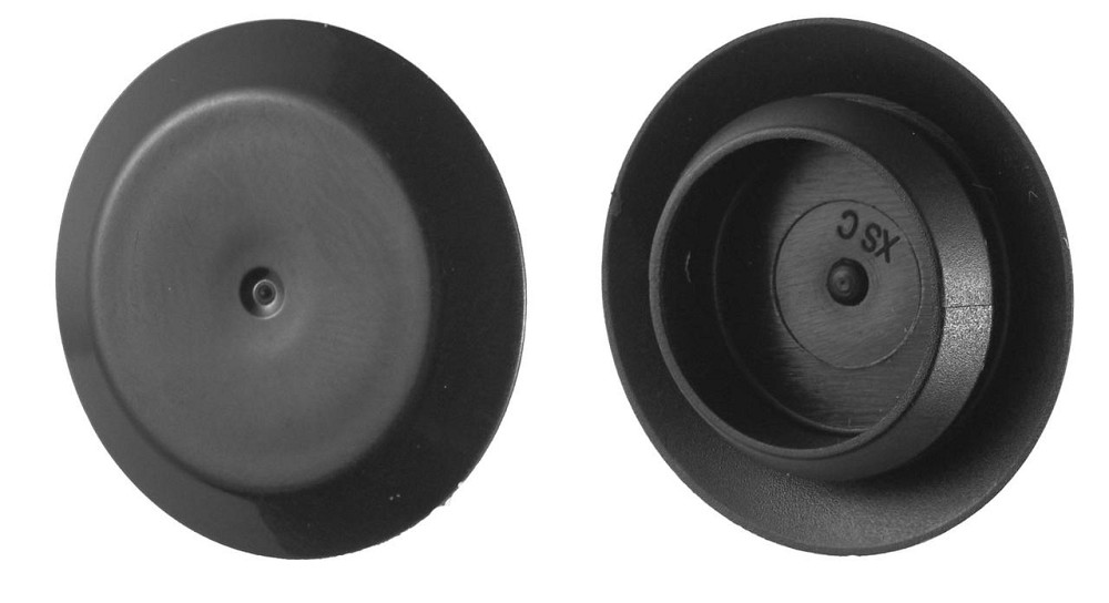 Заглушки, Заглушка без отвору Чорний Розміри (мм): T-25.7 F-18.3 H-6.3. Марка автомобіля: Модель: MODEL 3, Київ - фото 1