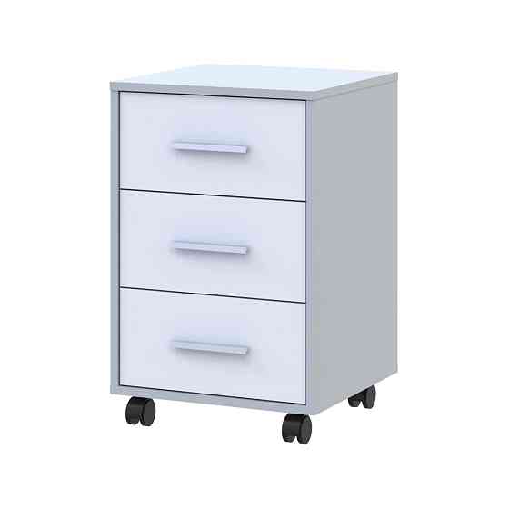 Тумба офисная Doros Т3 43х42х66,4 см Серый/Белый (DRS-011402) Львов