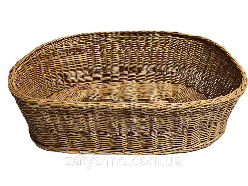 Овальная плетеная корзина большая Киев - изображение 3