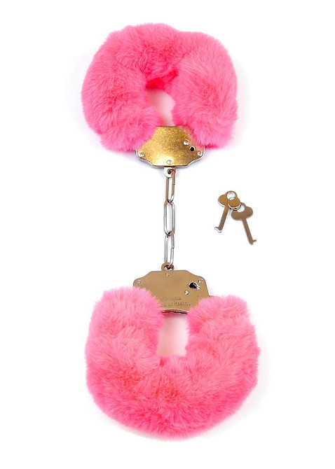 Наручники - Fetish Boss Series Furry Cuffs Pink Sex Aura Киев - изображение 6