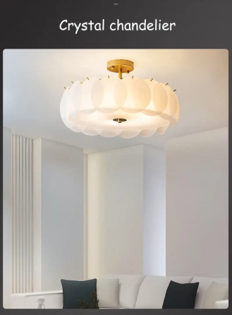 Світлодіодна люстра Лілея 5012 (Золота) Вінниця