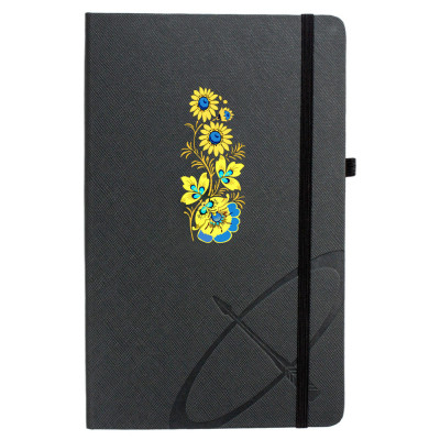 Ручка кулькова Parker IM 17 UKRAINE Black GT BP Квіти + блокнот Parker + подар.упак. GIFT24 (22032b24_T1050u) Вінниця - фото 7