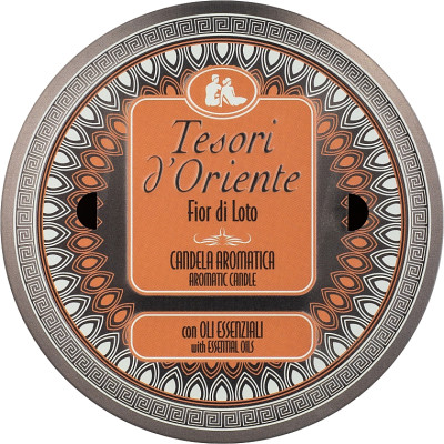 Ароматическая свеча Tesori d'Oriente Цветок лотоса 200 г (8008970043715) Винница - изображение 1