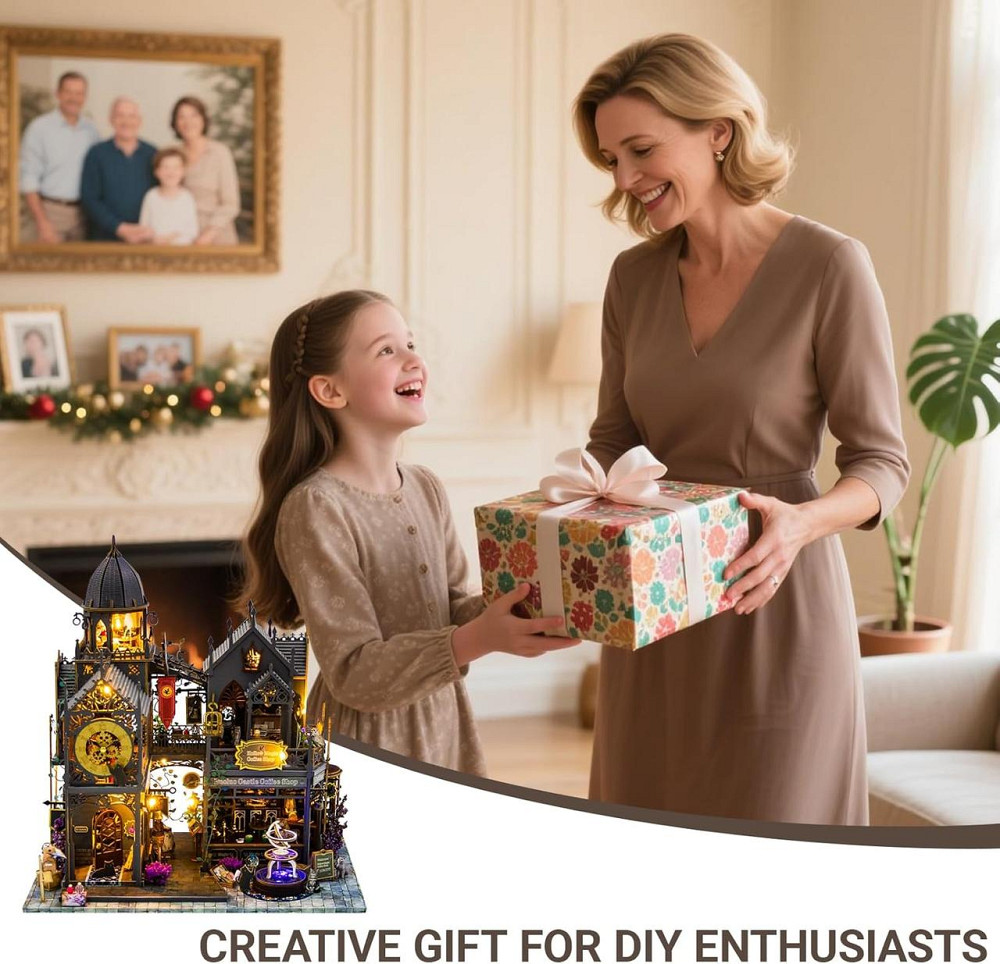 3D Румбокс DIY «Huoluo Castle» + Пылезащитный купол L2401Z Киев - изображение 2